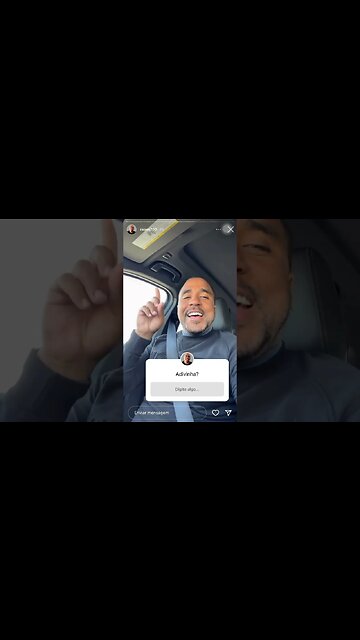 Qual notícia boa ele ganhou? | Raiam Santos