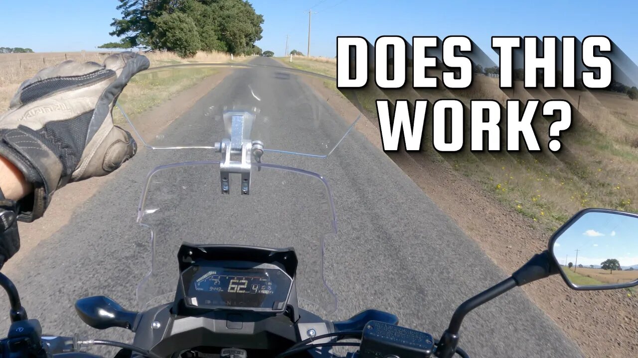 Motorcycle Wind Deflector Review