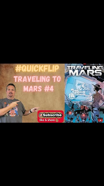 Traveling to Mars #4 Ablaze Comics #QuickFlip Comic Book Review Mark Russell,Roberto Meli #shorts