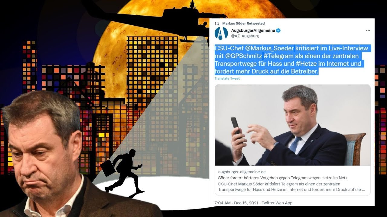 Markus Söder und seine Bewerbung als staatlich geprüfter Meinungshelfer!