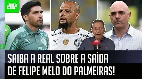 "SABE por que o Felipe Melo SAIU do Palmeiras? O presidente ME FALOU que..." Flavio REVELA A REAL!