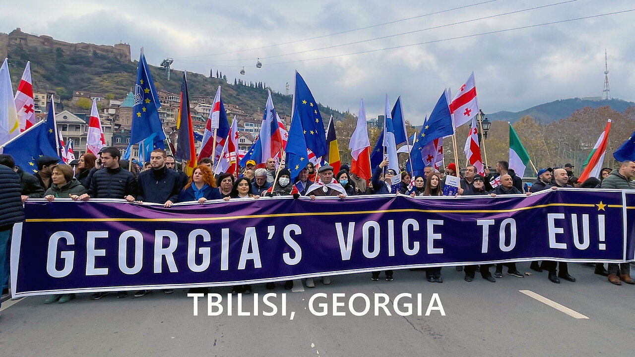 Tbilisi Walks: Georgia's Voice to the European Union!