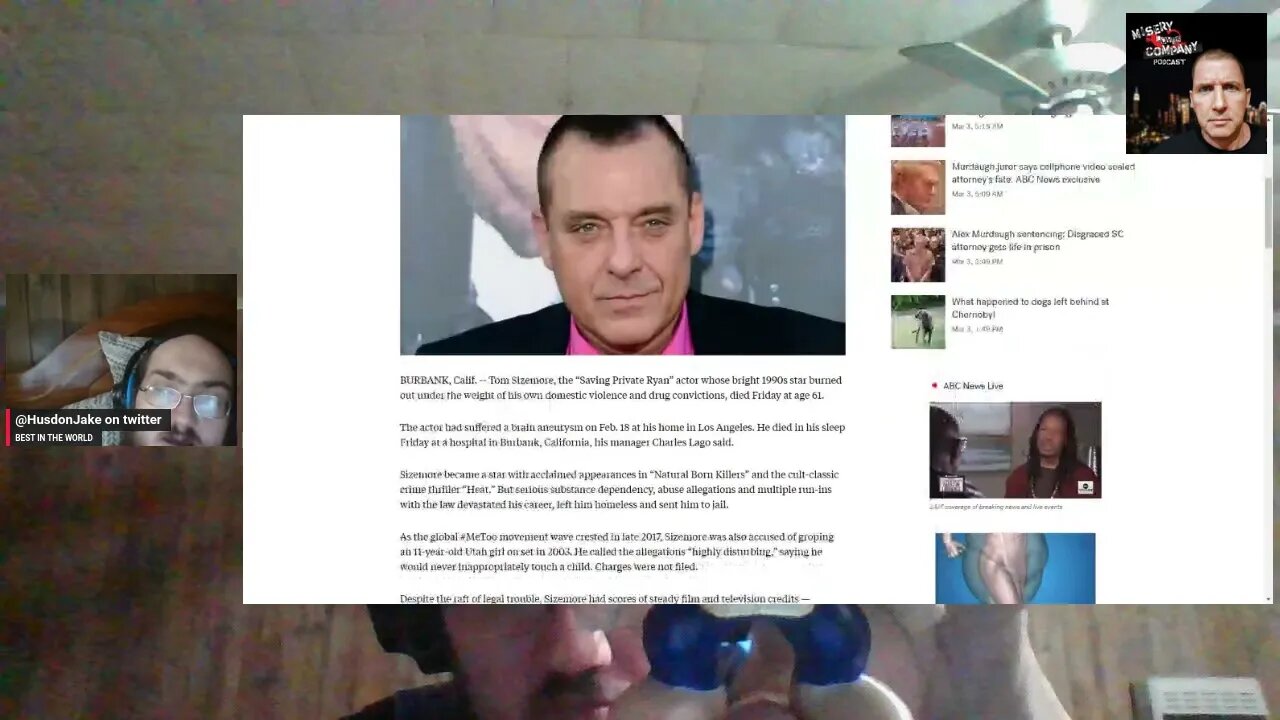 Tom Sizemore, Saving Private Ryan actor, dies at 61