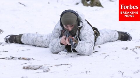 Volunteer Defense Units Train In Kyiv, Ukraine As Russia Threat Intensifies