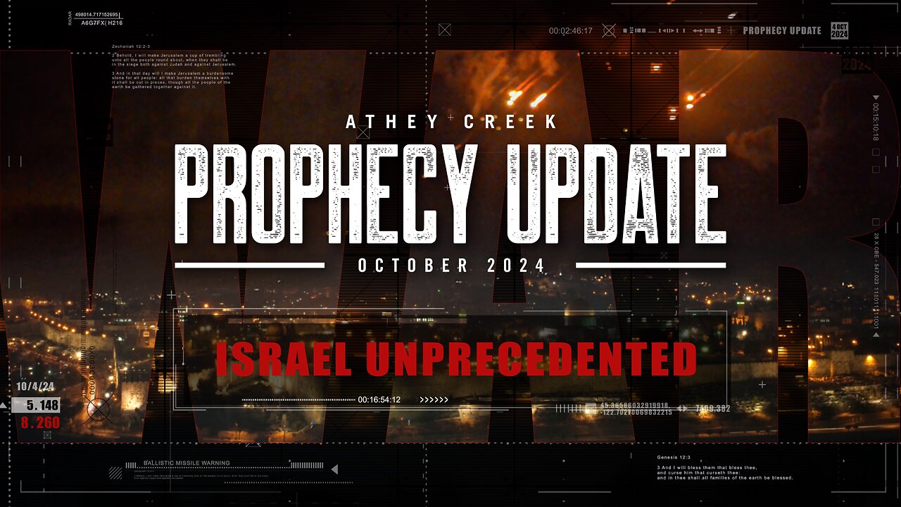 Prophecy Update | October 2024 | Israel Unprecedented - Brett Meador