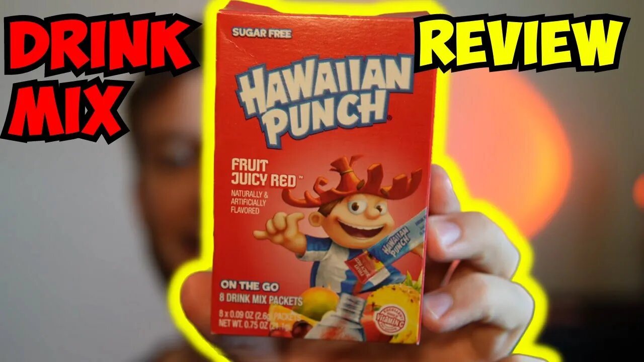Hawaiian Punch Fruit Juicy Red Drink Mix Review