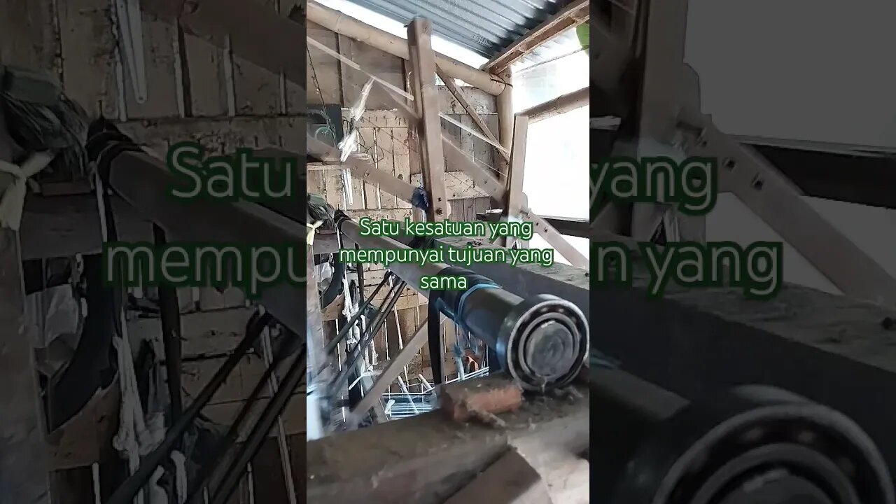 SATU KESATUAN YANG MEMILIKI TUJUAN SAMA #atbm #powerloom #diy #homemade #ikat