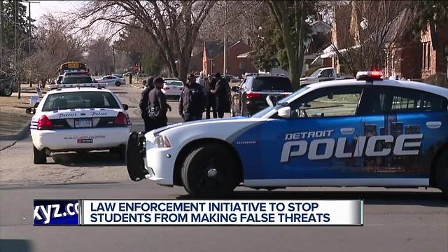 Law enforcement announces crackdown on fake threats of school violence