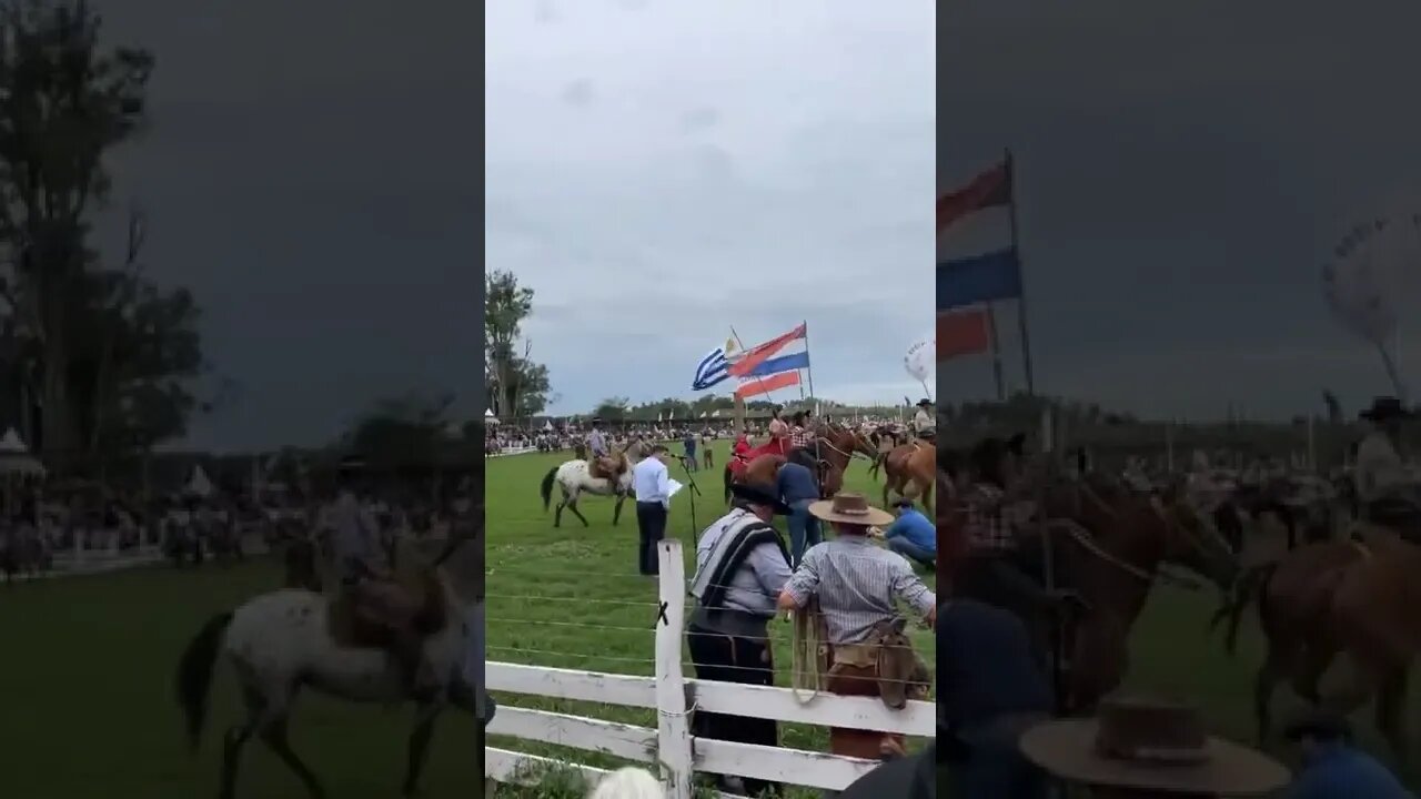 Inauguración del ruedo en Patria Gaucha, Tacuarembó