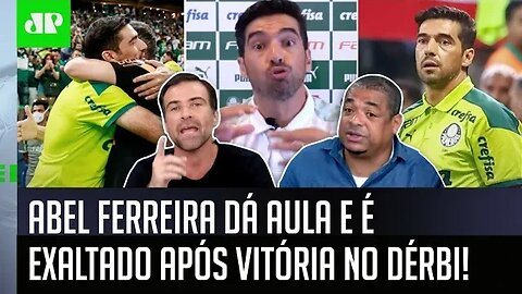 "É ADMIRÁVEL! O Abel SEMPRE FALA o que POUCOS FALAM!" Técnico é EXALTADO pós Palmeiras x Corinthians