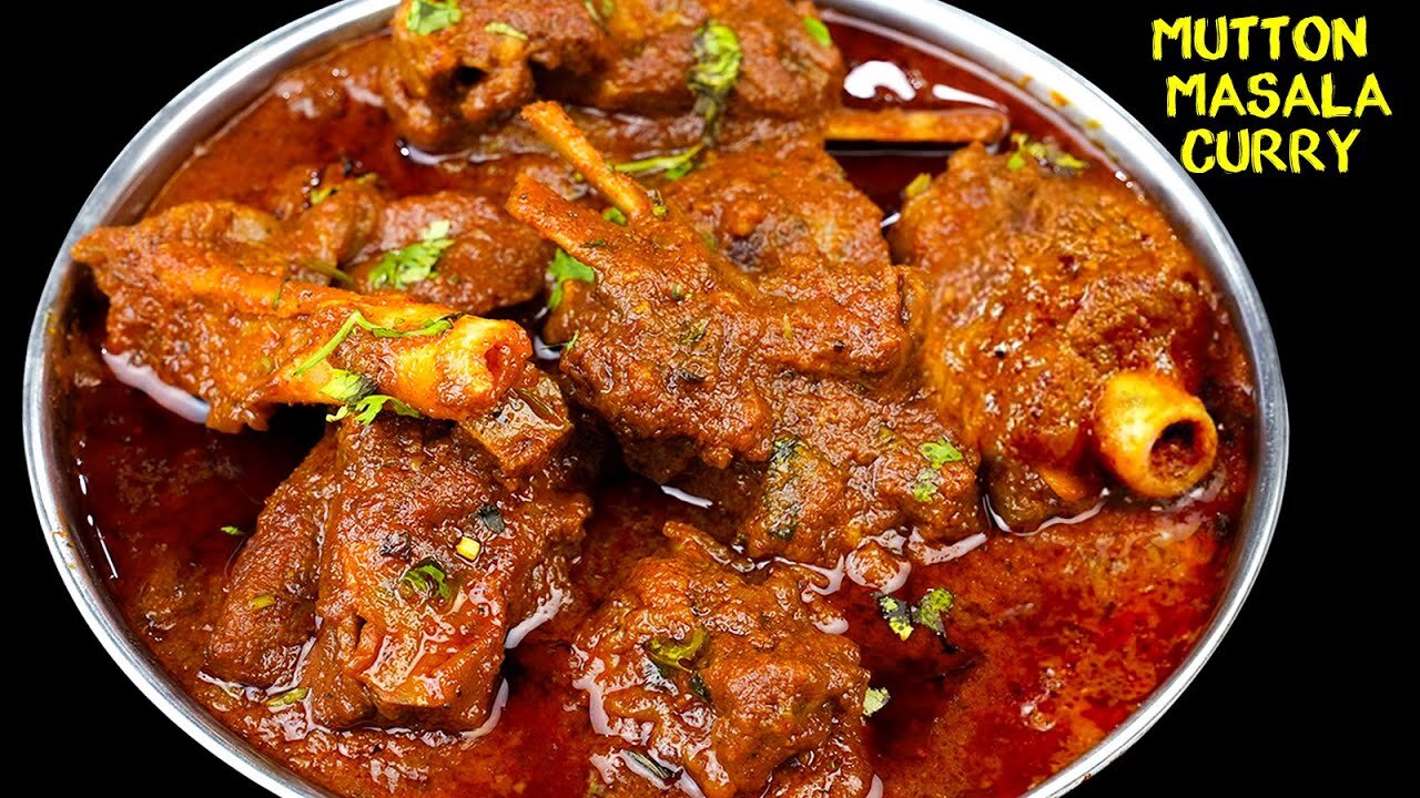 Special Mutton masala recipe