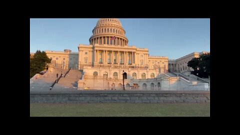 11/9/21 Richard Citizen Journalist in DC- Great view of the new Fence on One Side of the Capitol