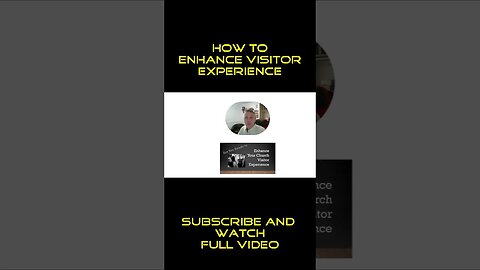 #shorts How To Enhance Church Visitor Experience