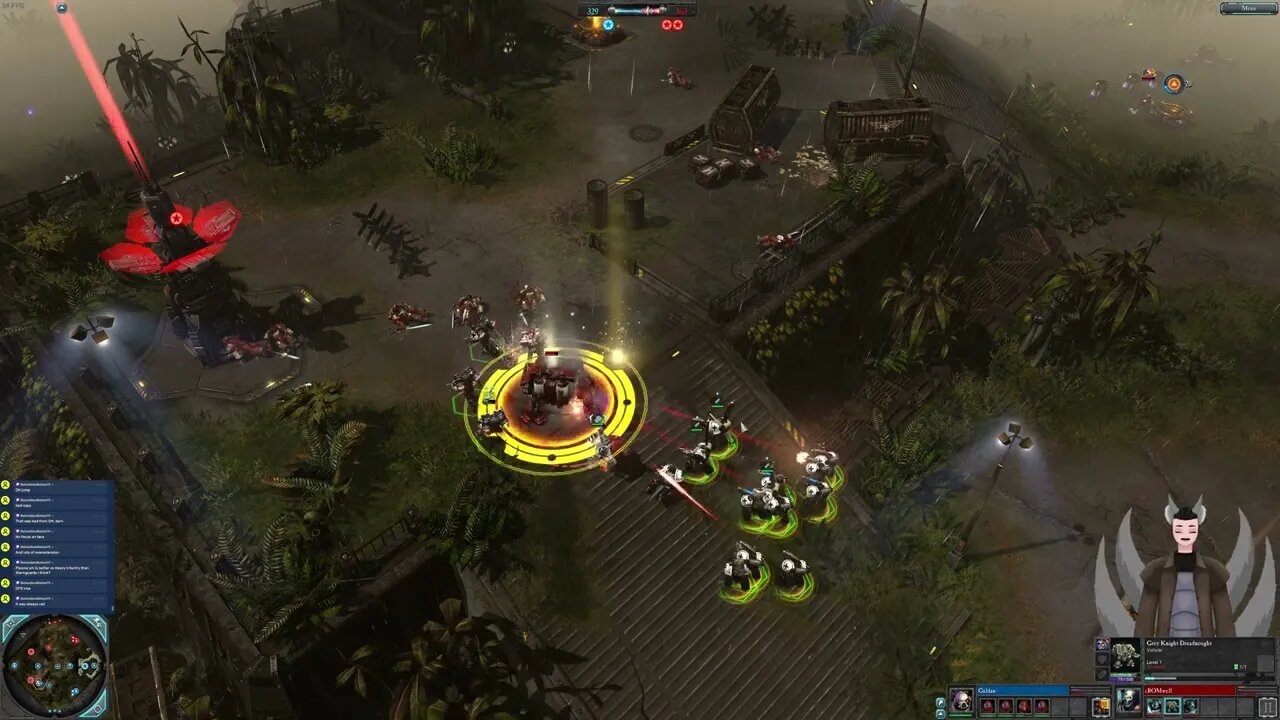 Guldan (Apothecary) vs cROMwell (Eversour Assassin) || Dawn of War 2: Elite Mod