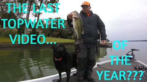 Last topwater video of the year????