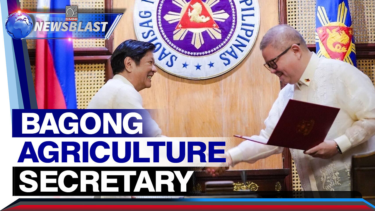 Bagong agriculture secretary, pinangalanan ni PBBM