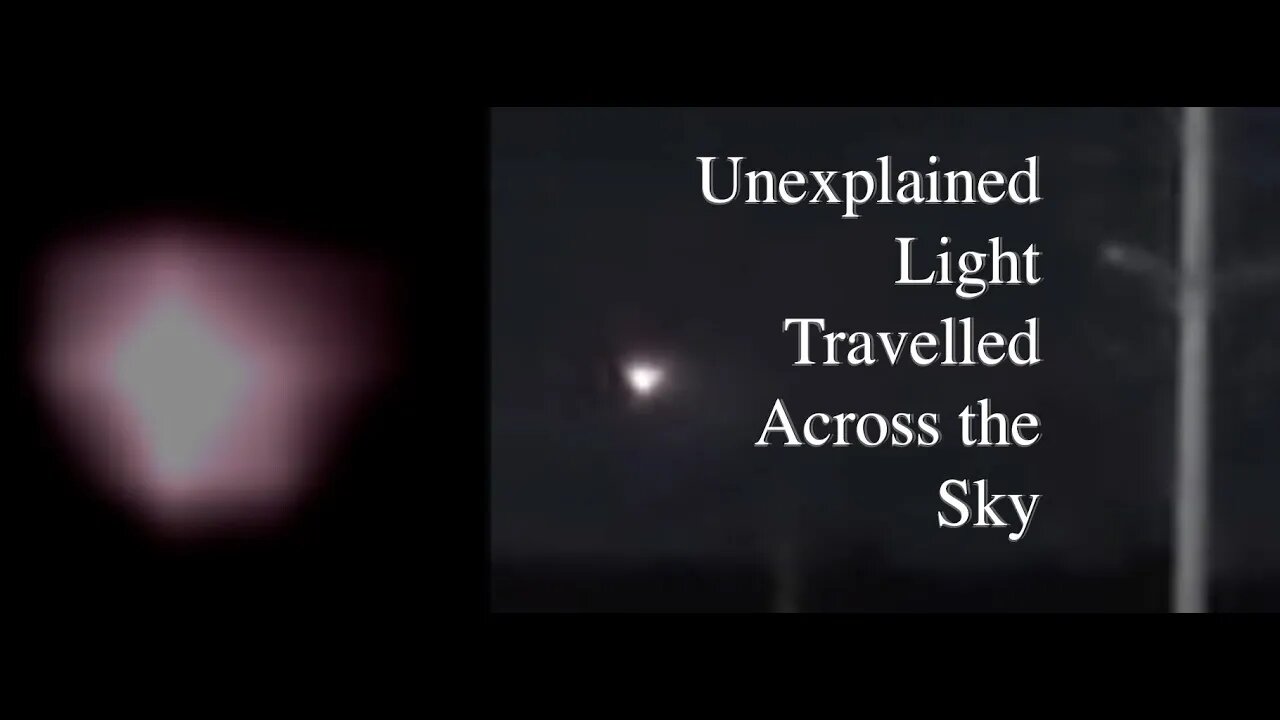 " Unexplained Light Travelled Across the Sky " reported by Eyewitness in Iowa