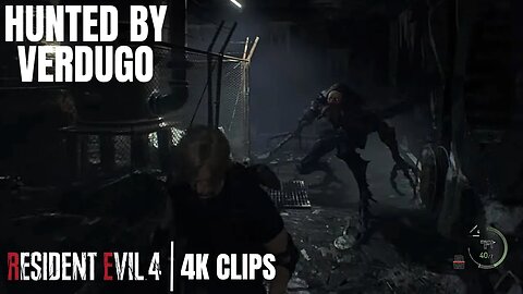 Leon Vs Verdugo (Escape Version) | Resident Evil 4 Remake 4K Clips