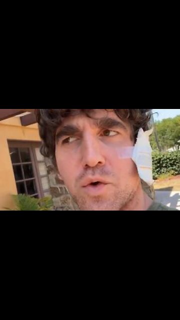 This guys imitation of Trump talking about his ear is hilarious.