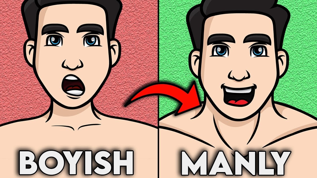 5 min a day to LOOK MORE MANLY