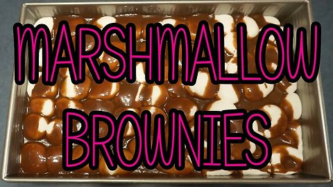 Marshmallow Brownies Recipe!