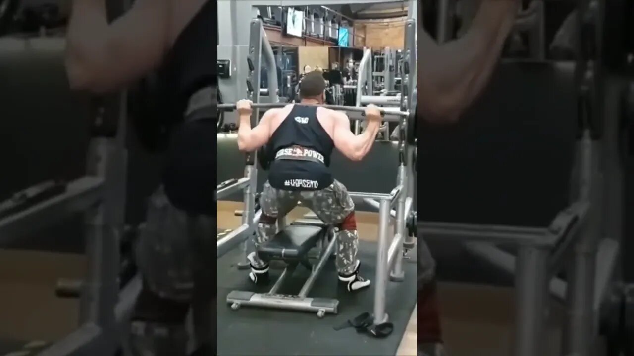 NINJA BODYBUILDER AGACHANDO COM 260 KG SEM AJUDA !😱 IMPRESSIONANTE