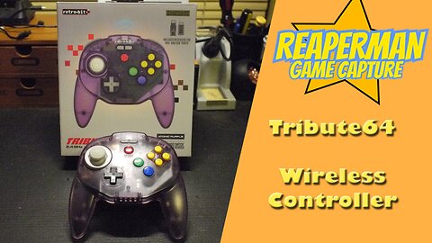 Retro-Bit Tribute64 Wireless N64 Controller ♥