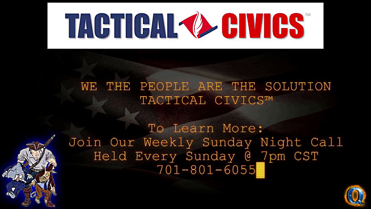 TACTICAL CIVICS Militia Law – Contact Links below