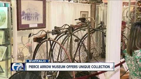 New bicycle exhibit unveiled at Pierce Arrow Museum