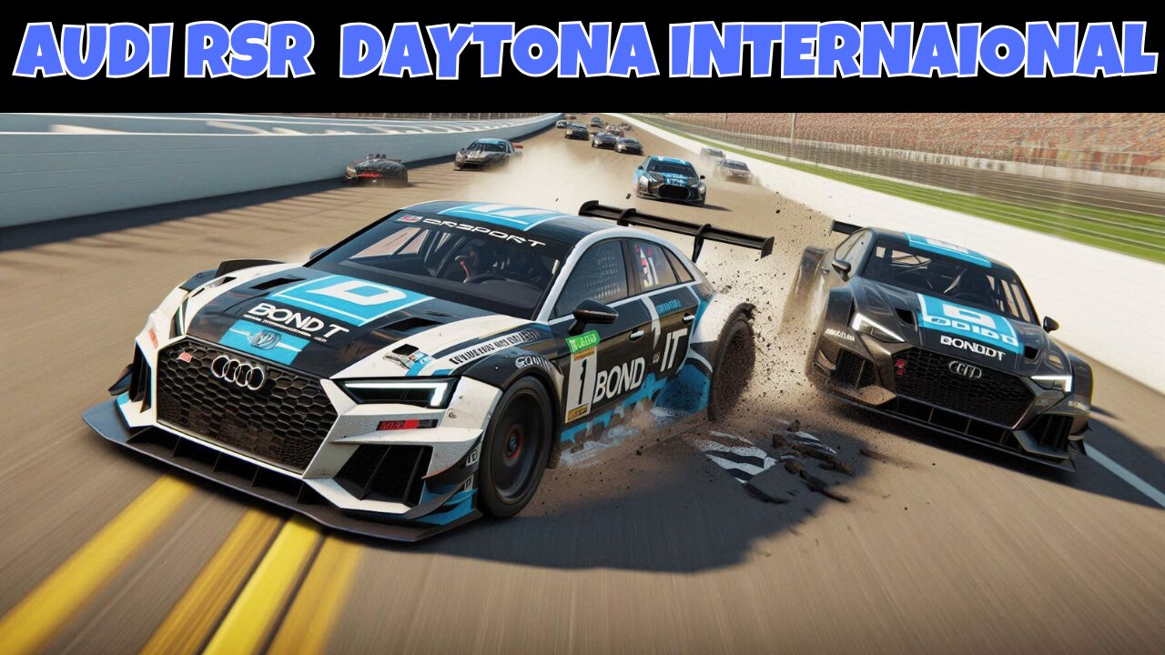 Psycho Driver On The Loose At Daytona International Speedway