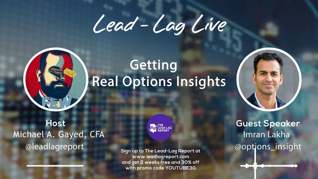 Lead-Lag Live: Getting Real Options Insights With Imran Lakha