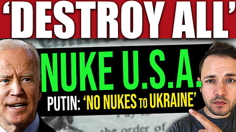 DESTROY ALL! Putin Warns U.S. ‘DO NOT GIVE NUKES’ to Ukraine (World War 3)