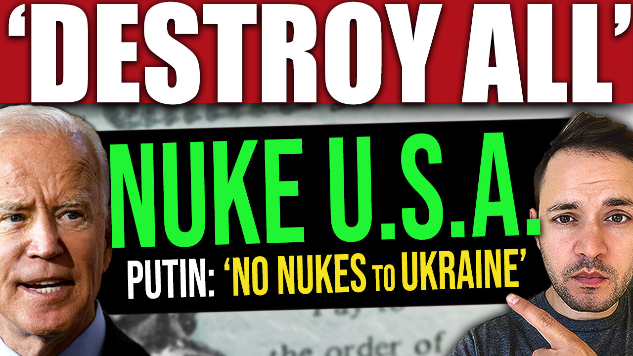 DESTROY ALL! Putin Warns U.S. ‘DO NOT GIVE NUKES’ to Ukraine (World War 3)