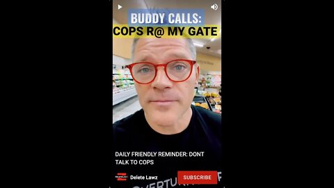 DAILY FRIENDLY REMINDER: DONT TALK TO COPS- When YOU are Under Investigation