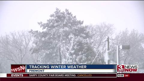 Fremont deals with blizzard-like conditions