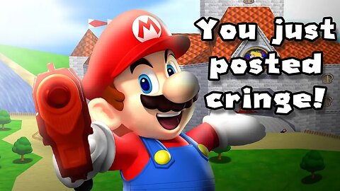 A Rom Hack About The Time Mario Posted Cringe