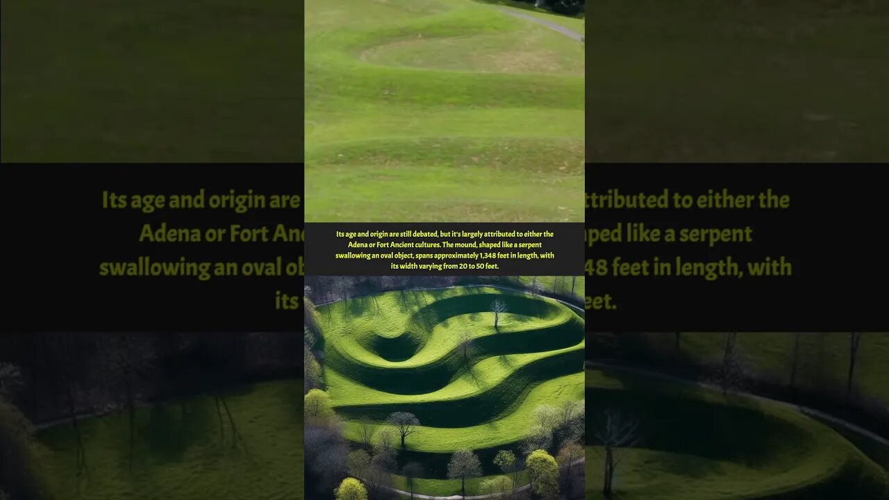 Unraveling the Mystery of Ohio's Great Serpent Mound #shorts #ancient #history