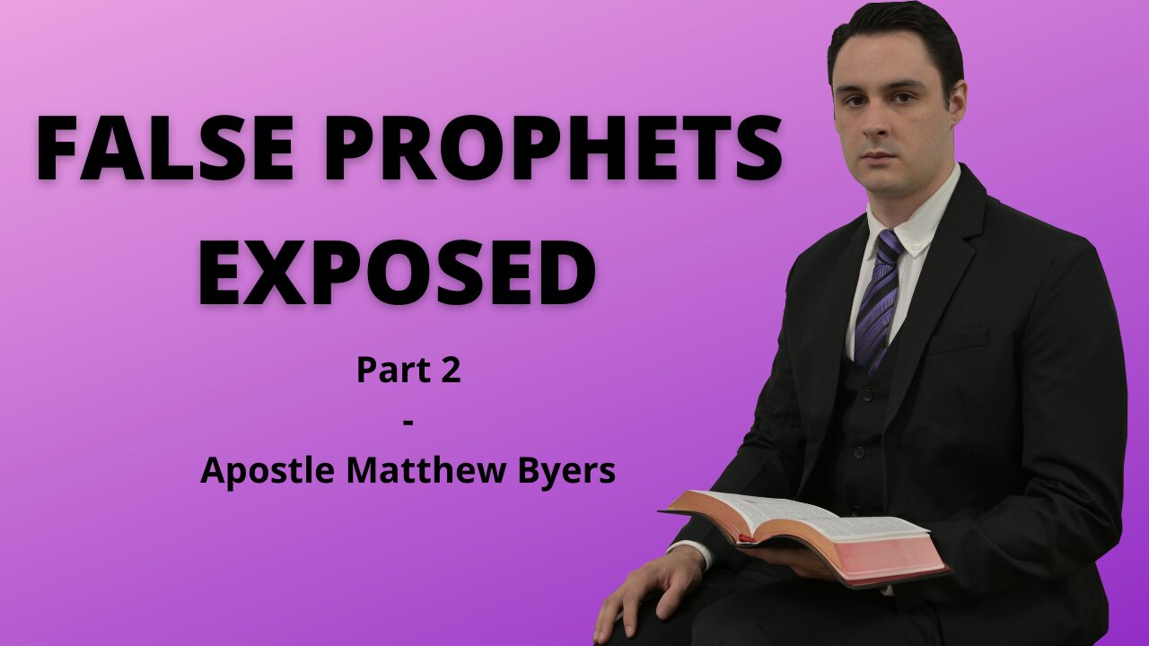 Selling the Spirit / Luxury Clothing | False Prophets EXPOSED | Part 2 - Apostle Matthew Byers