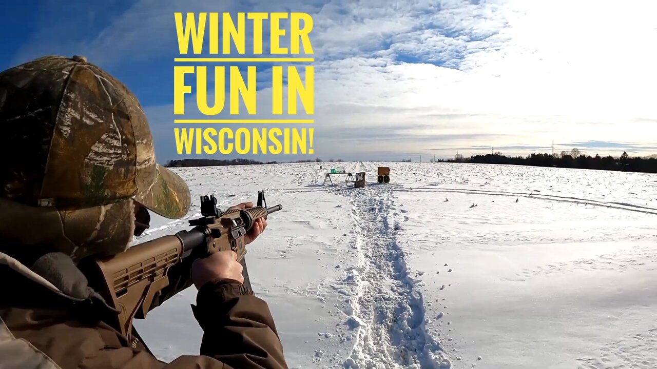 Winter Fun In Wisconsin-Blowing Up More Ice And Action Figures!