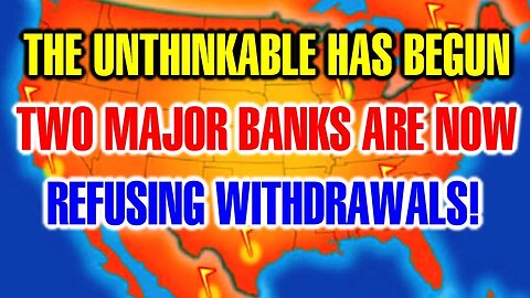 It's Worse Τhan We Thought! These Τwo Major Βanks Are Νow Refusing In-Βank WΙTHDRAWALS!