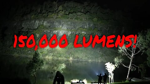 150,000 Lumen Beamshots! Combining all of our lights...