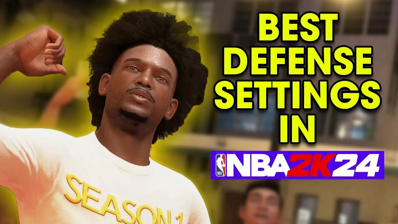 THE ULTIMATE BEST DEFENSIVE SETTINGS IN NBA2K24