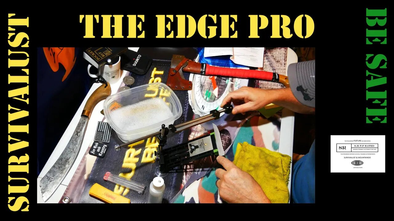 The Edge Pro - Not your first knife sharpener but your last