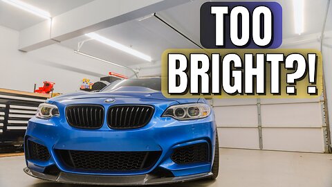 BEST Garage Shop Light Setup for the MONEY