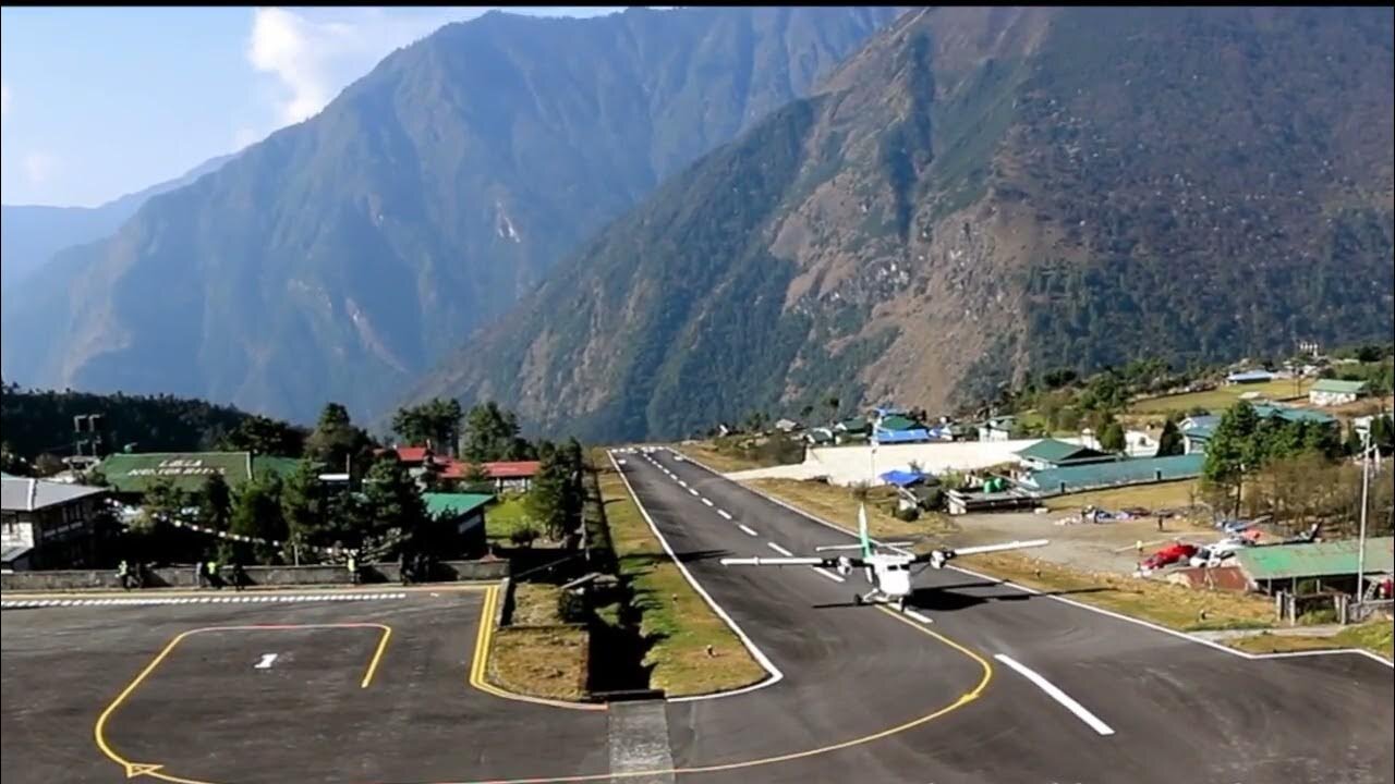 have you been to Lukla ✈️ Lukla Nepal beautiful Airport