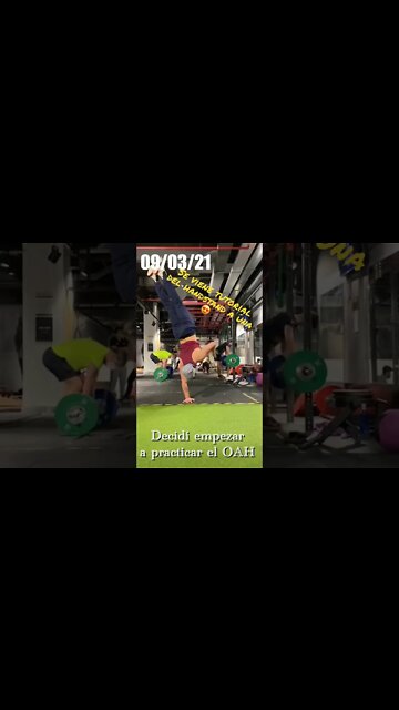 POR FIN!! Handstand a una mano 😍