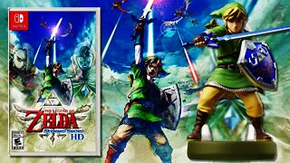 Zelda Skyward Sword HD - amiibo Confirmed, File Size, and more