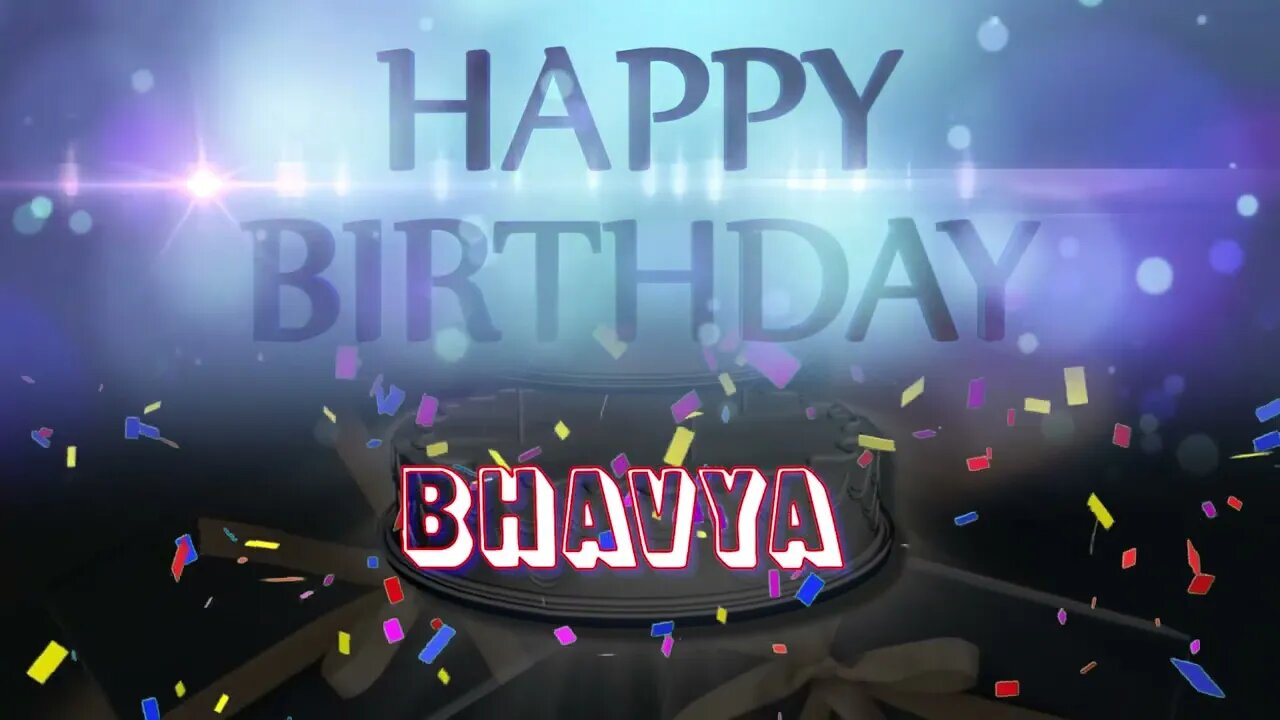 Wish you a very Happy Birthday Bhavya from Birthday Bash