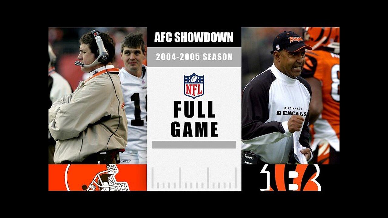 The HIGHEST SCORING Game in the Modern Era! Browns vs Bengals FULL GAME | 2004 NFL Season