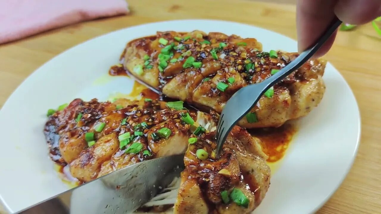 Honey garlic chicken Dinner ready in 15 minutes